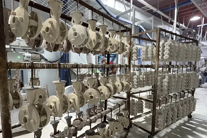 Stainless steel lost wax casting foundry