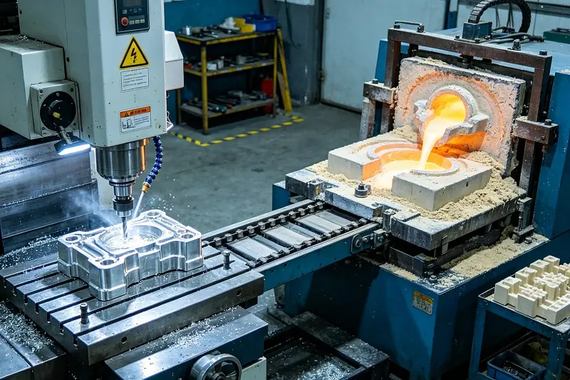 The Dance and Innovation of CNC Machining and Investment Casting Processes.