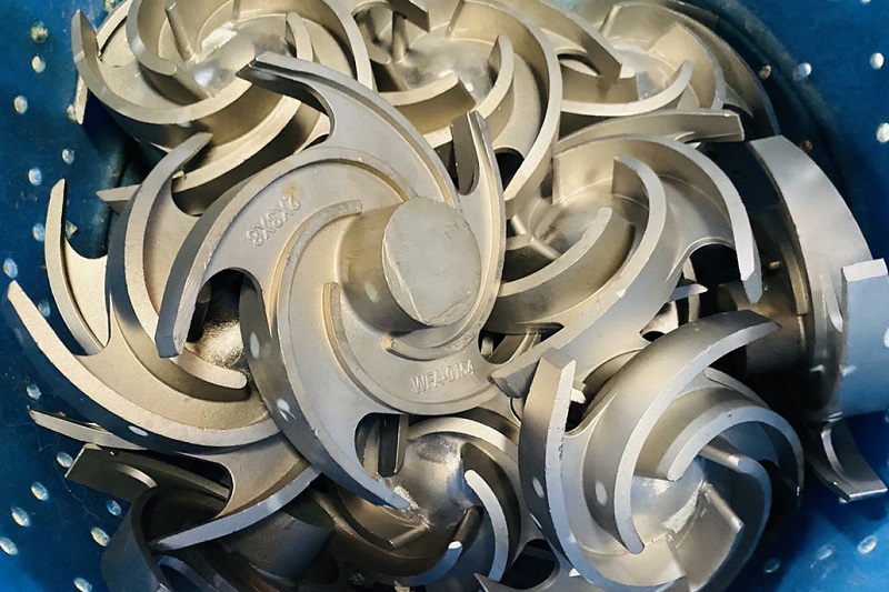 Investment casting stainless steel flow meter parts