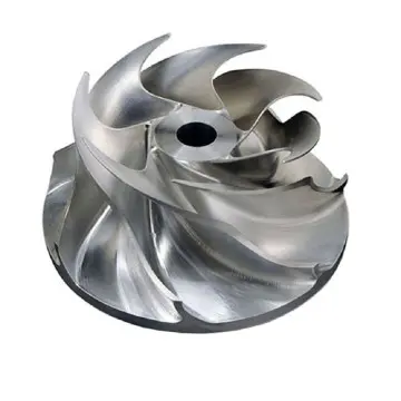 5 axis CNC machining of impeller components