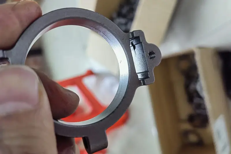 Defect classification and defect analysis of inestment casting.